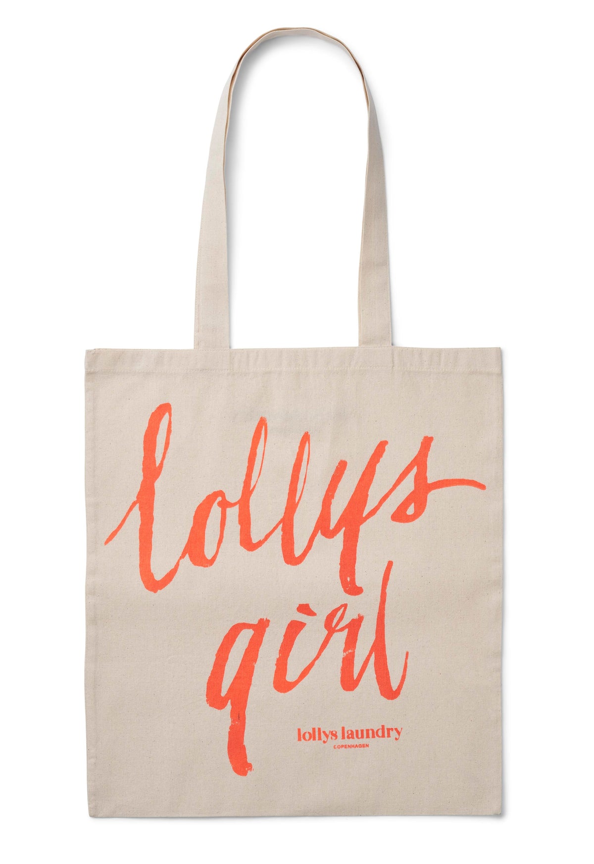 Lollys Laundry Tote Bag - Lollys Girl Accessories Neon fersken