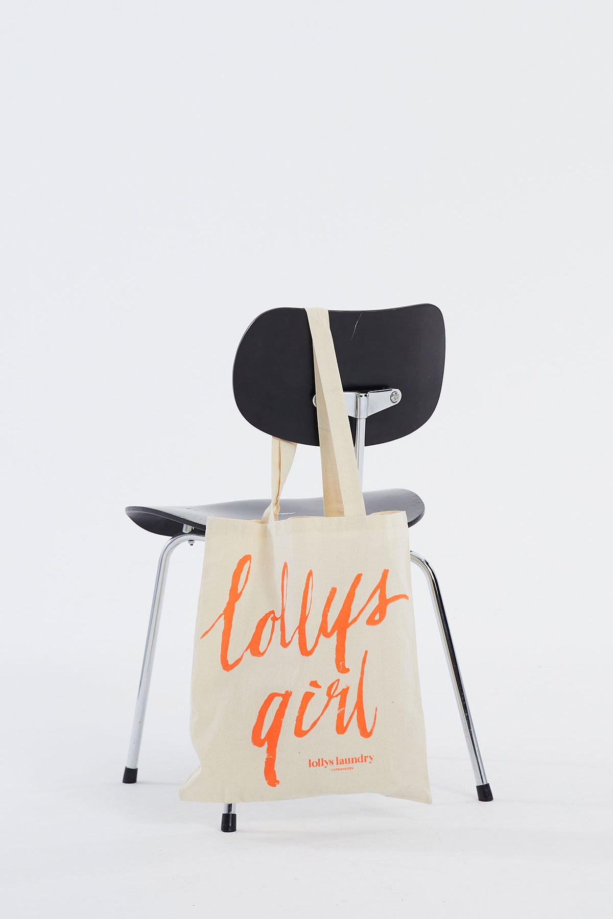 Lollys Laundry Tote Bag - Lollys Girl Accessories Neon fersken