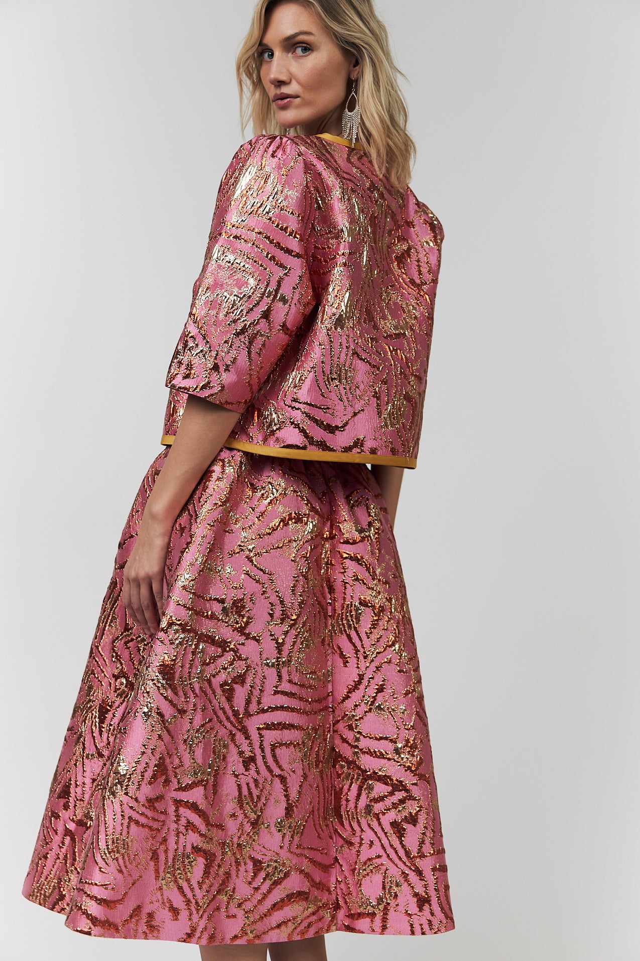 Lollys Laundry TrineLL kort Jakke Jacket 51 Pink