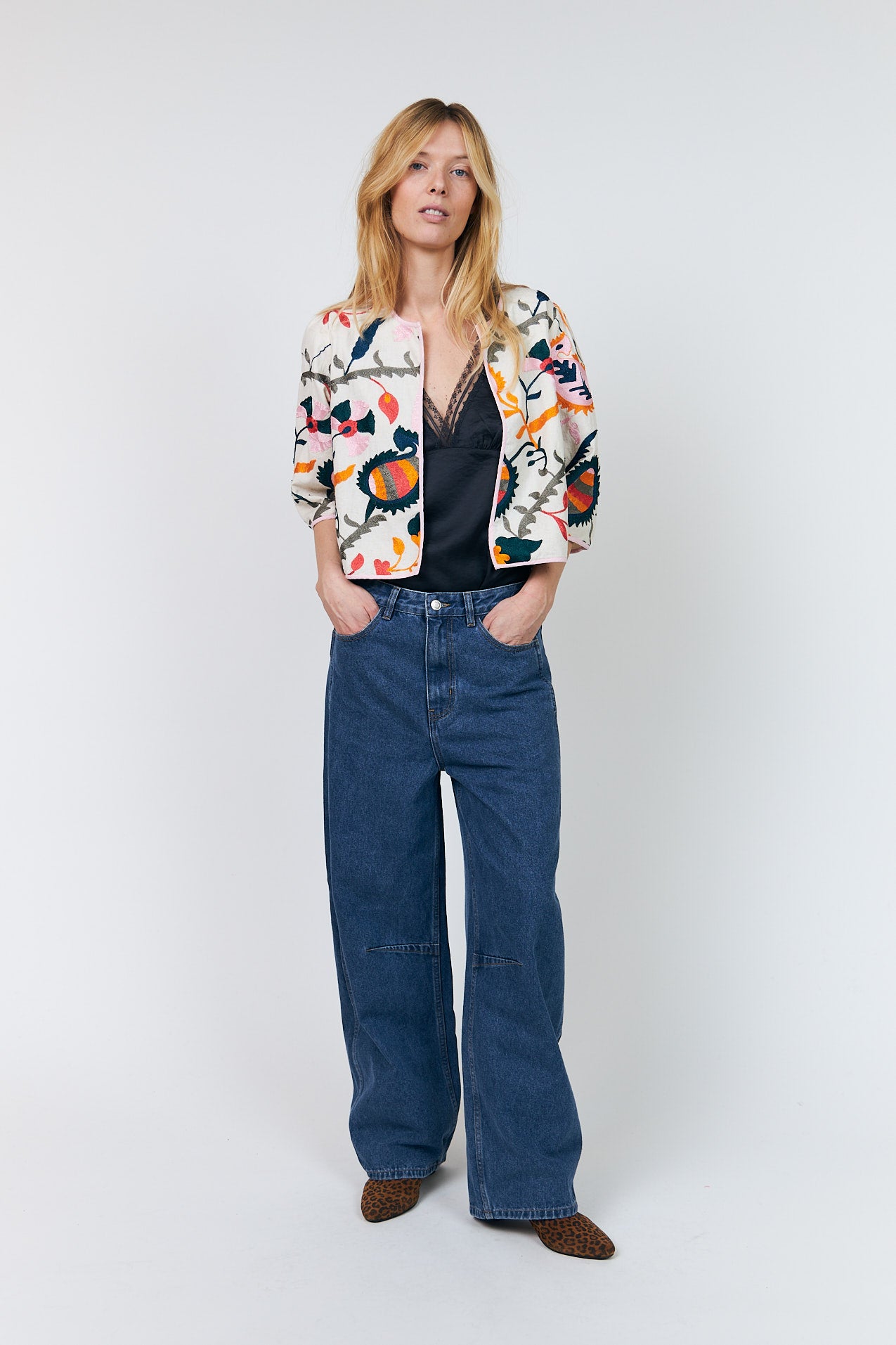 Lollys Laundry TrineLL kort Jakke Jacket Multi