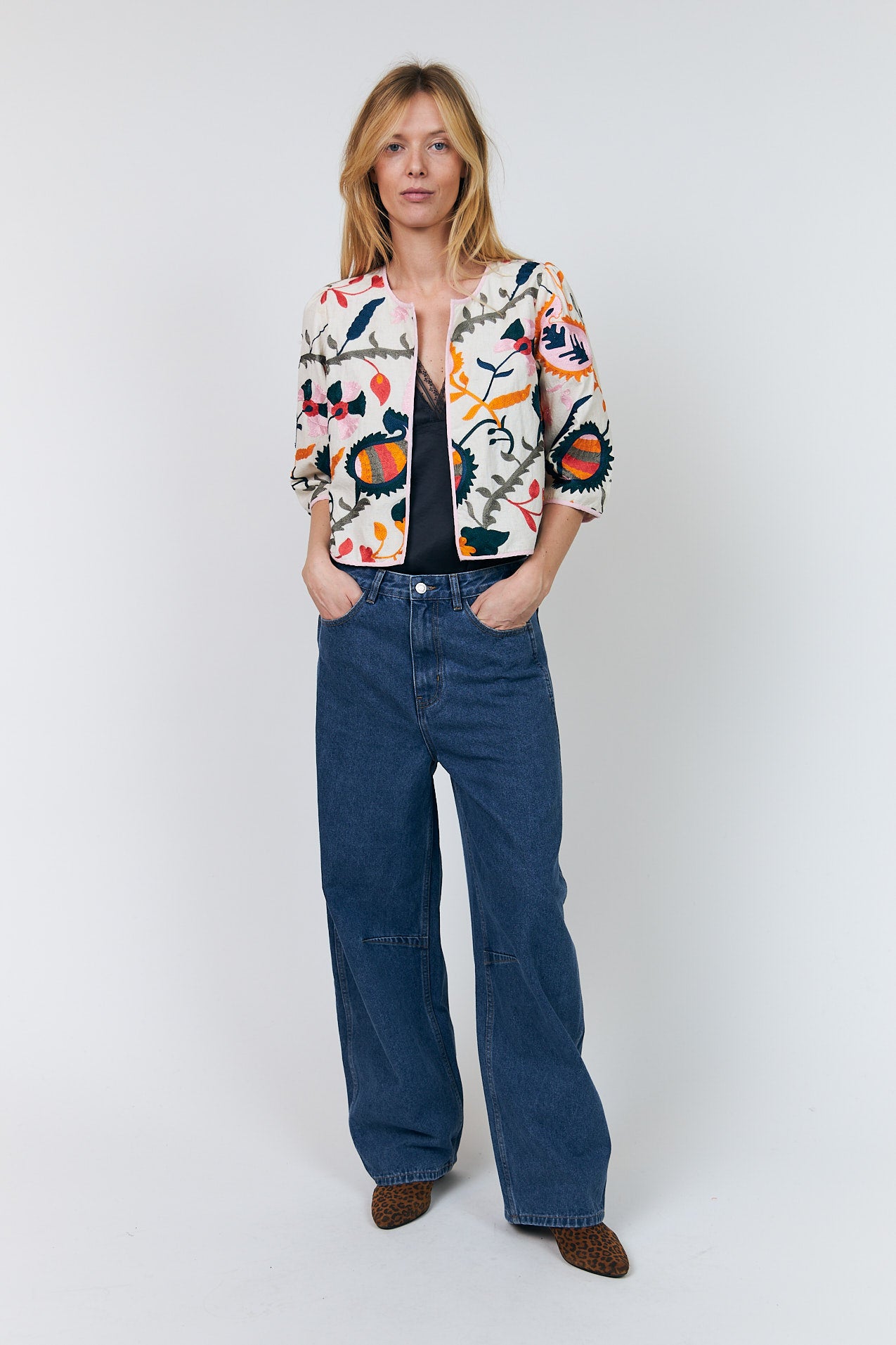 Lollys Laundry TrineLL kort Jakke Jacket Multi