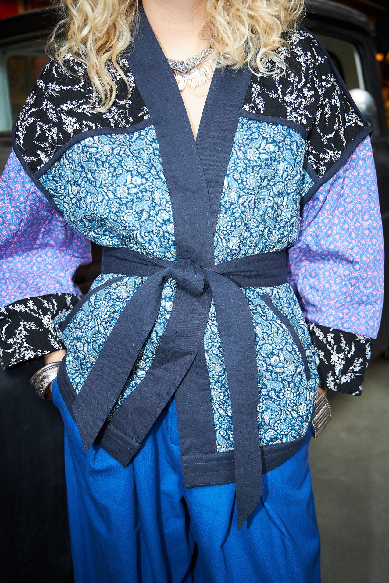 Lollys Laundry TristyLL Jacket LS Kimono 20 Blue