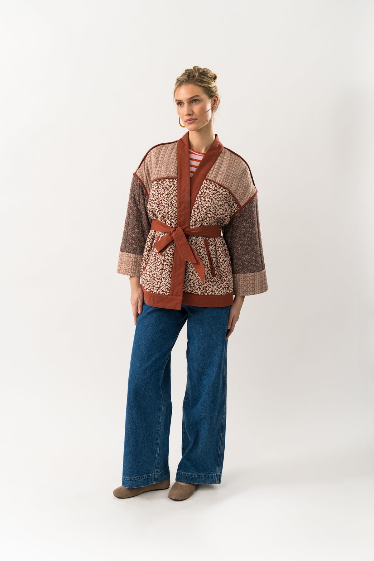 TristyLL Jacket LS - Blomsterprint