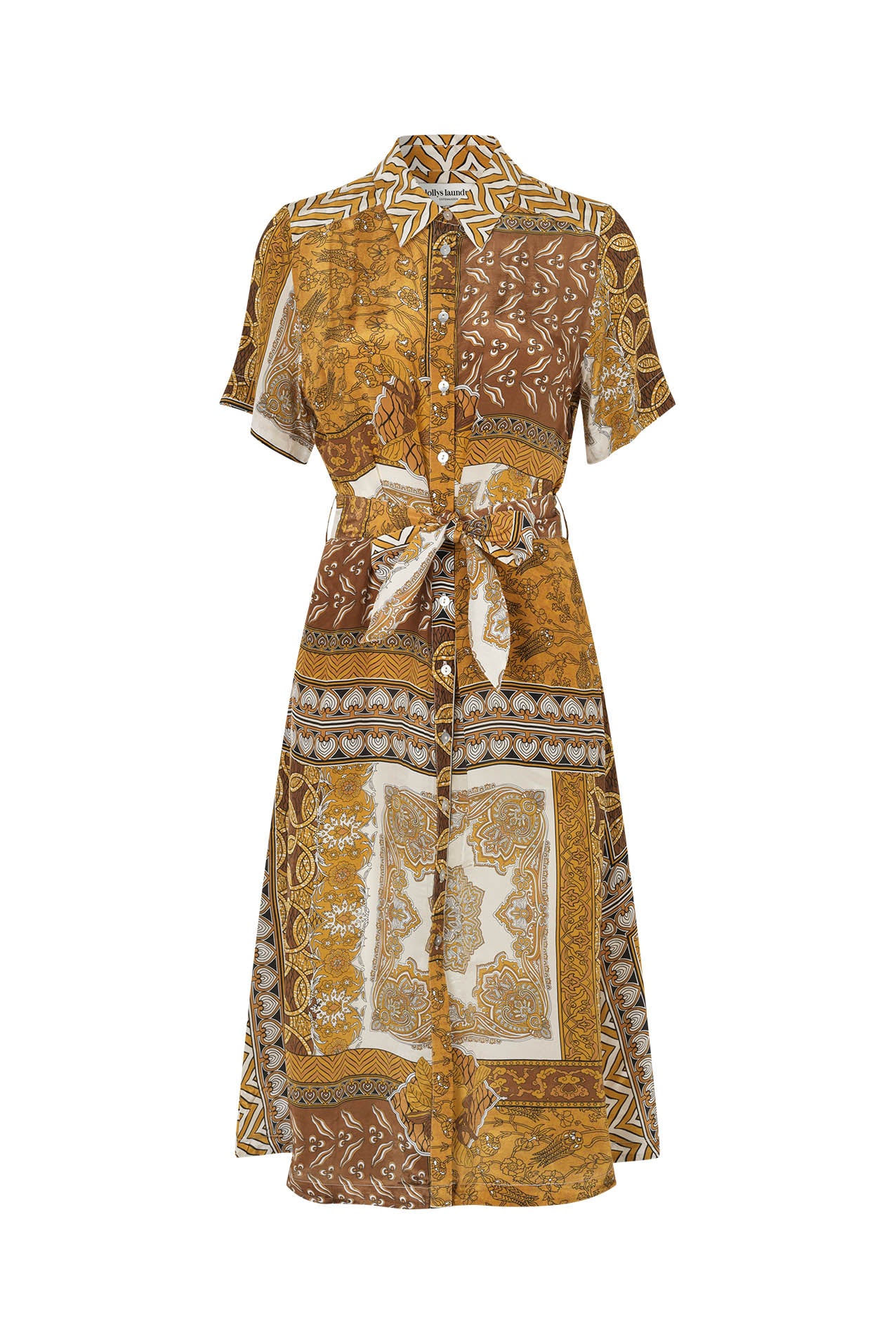 Lollys Laundry TulleLL Midi Kjole Dress 64 Graphic Print