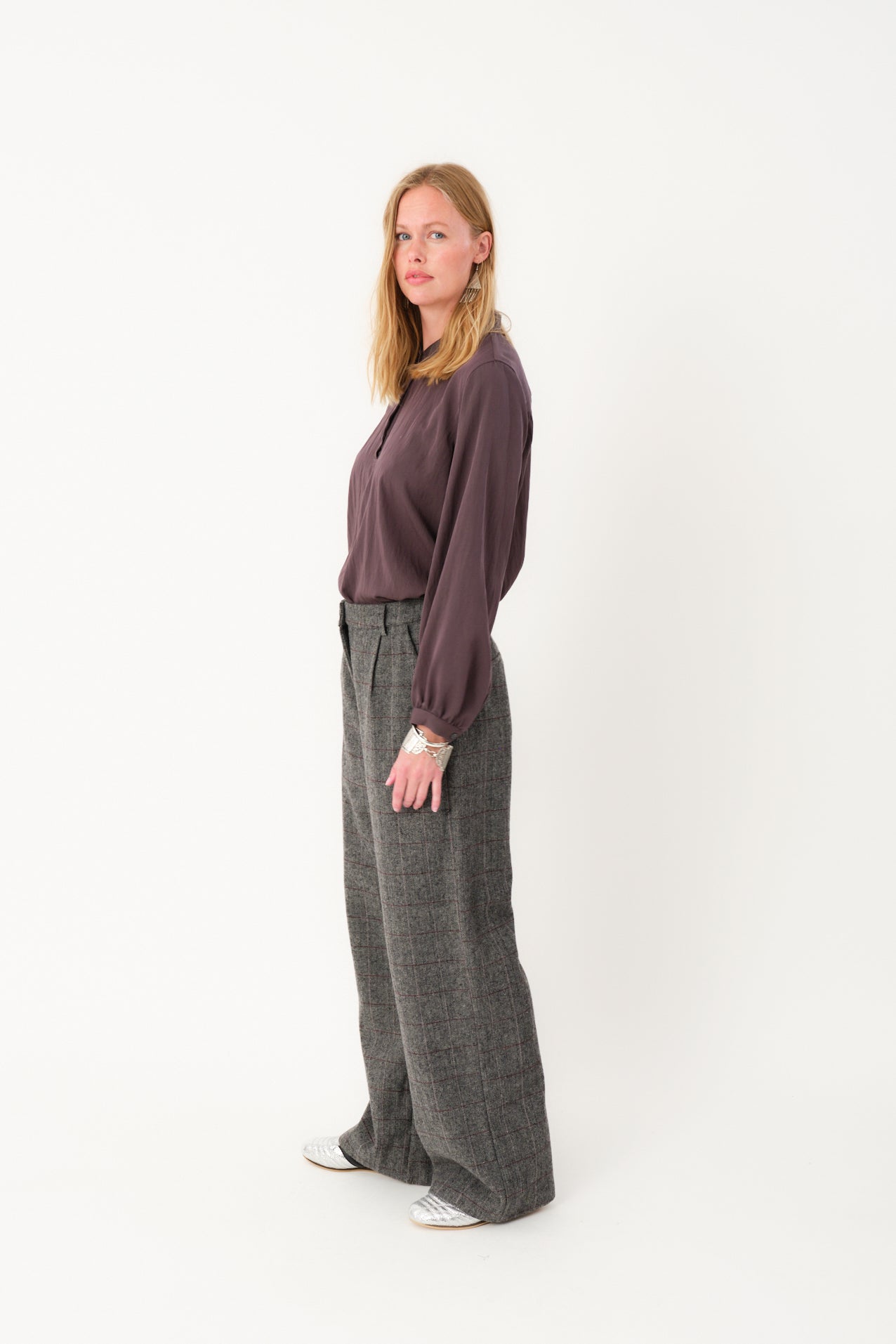 Lollys Laundry TylerLL Bukser Pants 10 Grey
