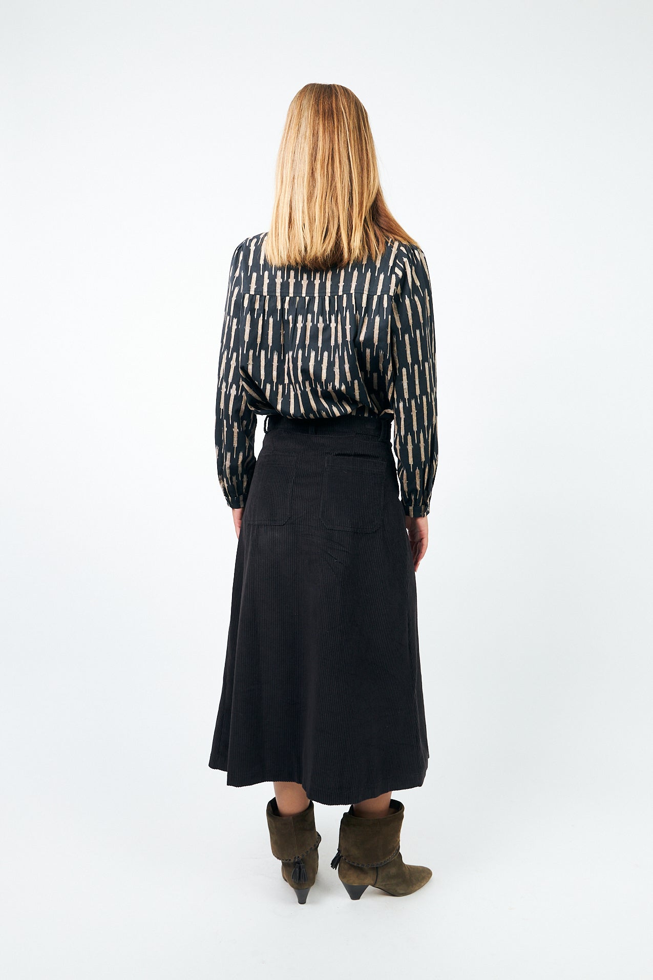 UnaLL Maxi Nederdel - Dark Mokka