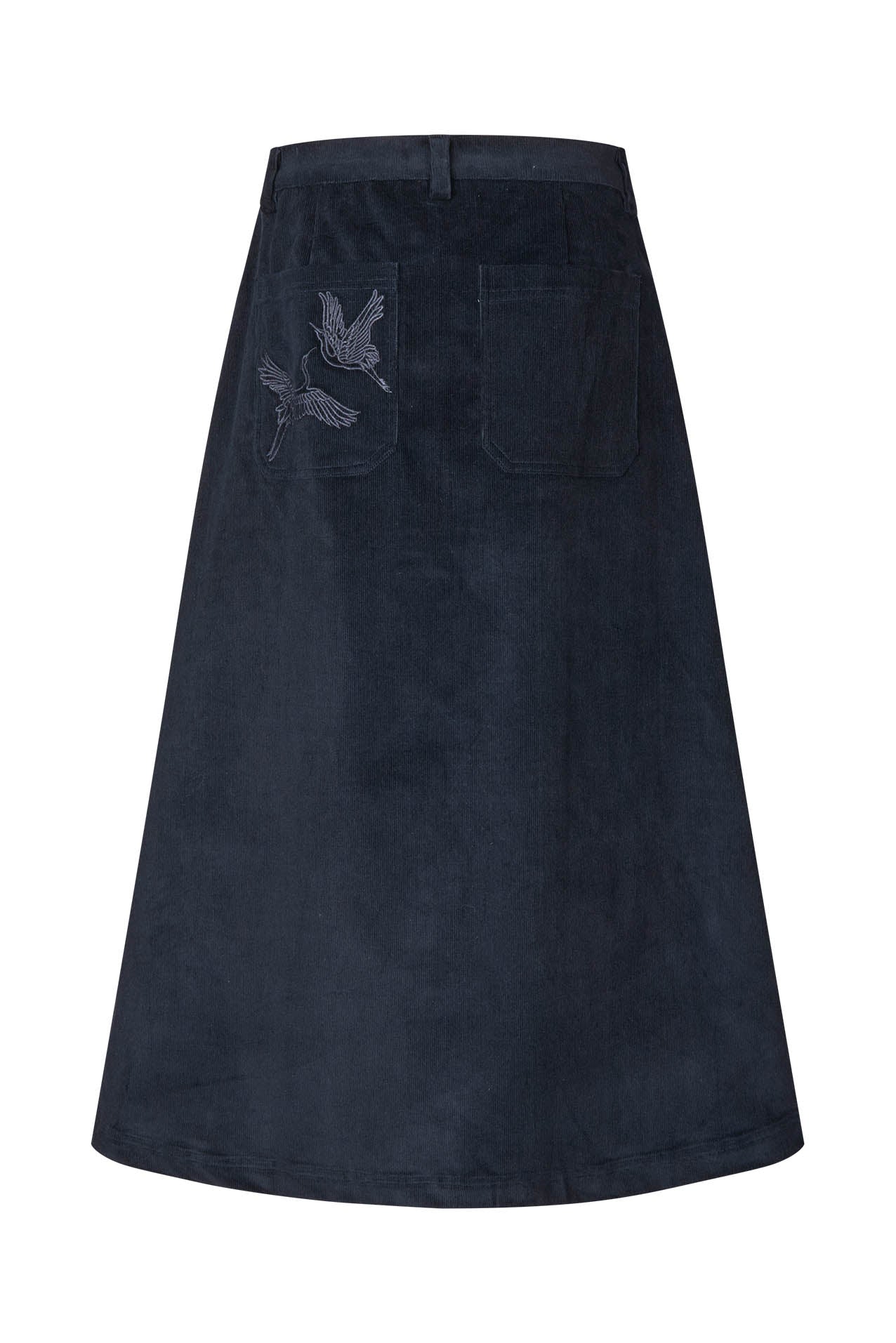 Lollys Laundry UnaLL Maxi Nederdel Skirt Mørkeblå