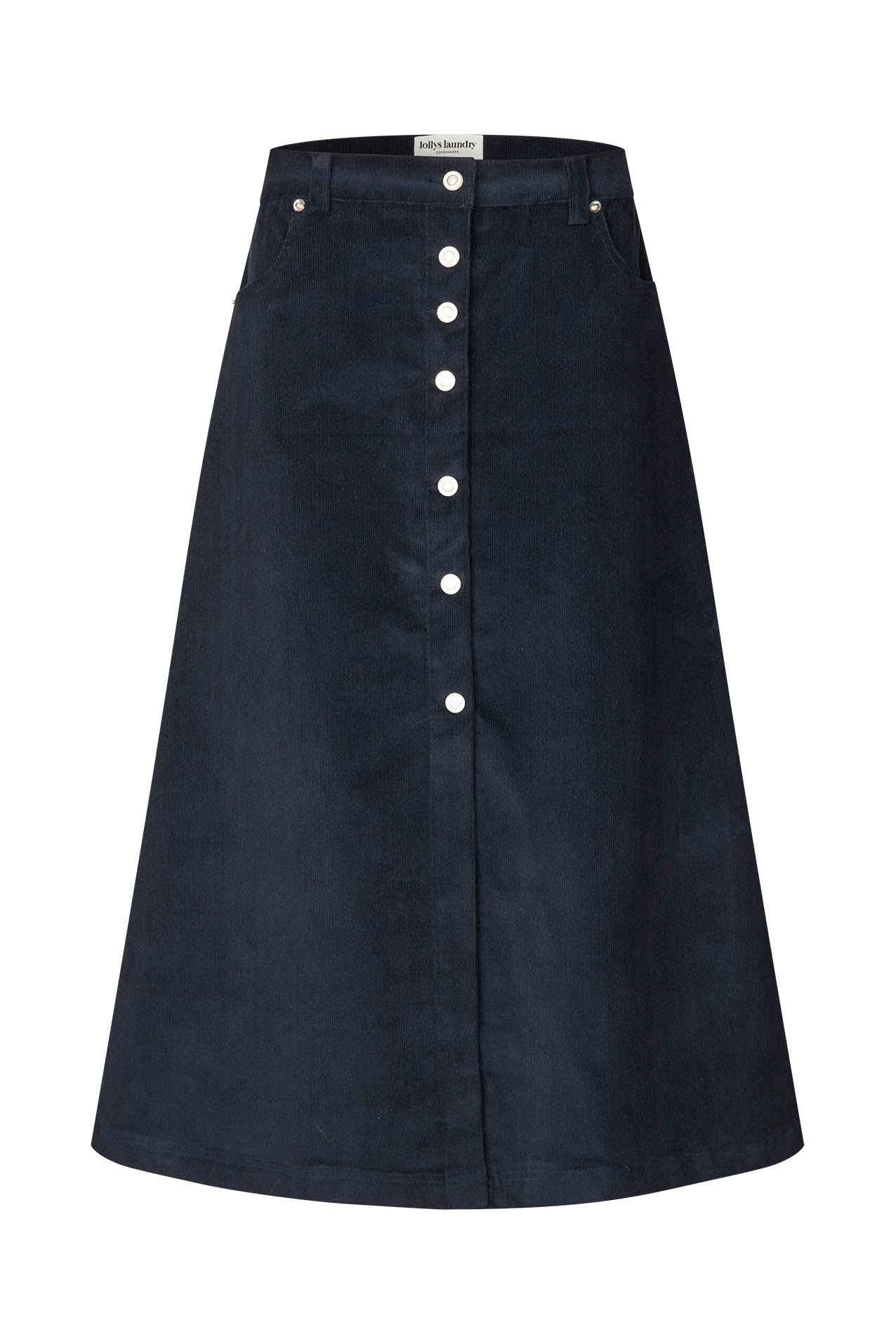 Lollys Laundry UnaLL Maxi Nederdel Skirt Mørkeblå