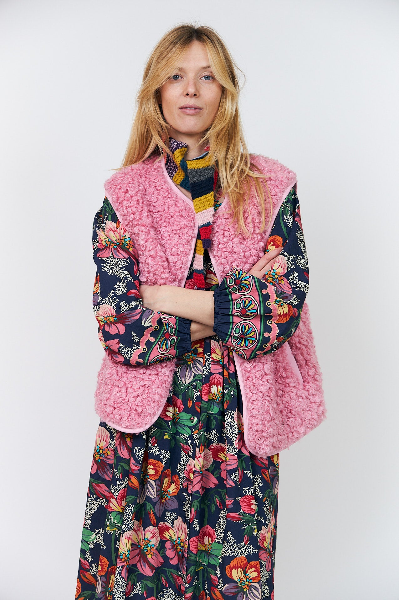 Lollys Laundry VadaLL Vest Vest Pink