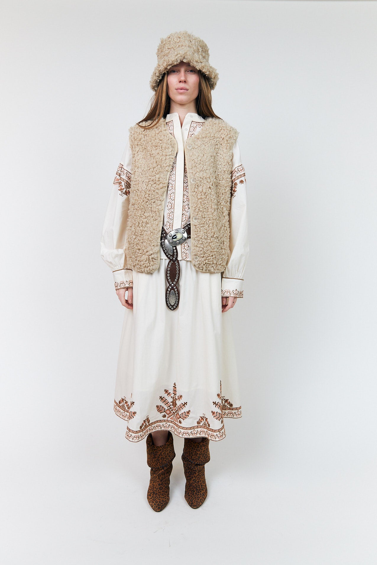Lollys Laundry VadaLL Vest Vest Sand