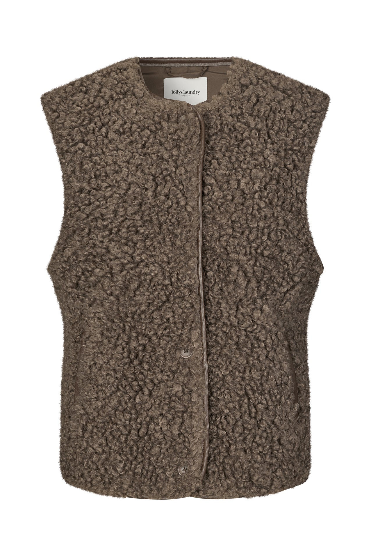 VadaLL Vest - Mørkebrun