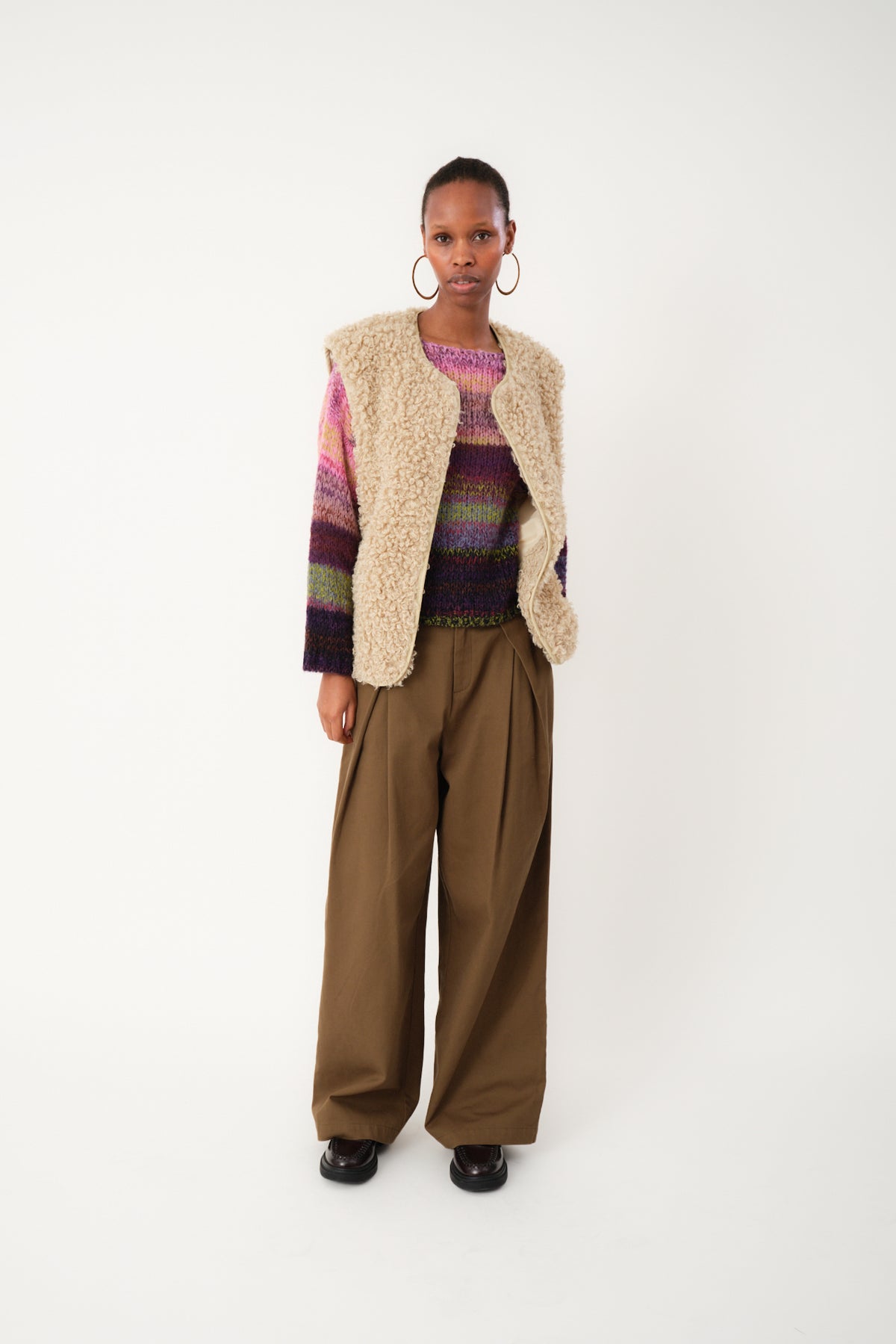 Lollys Laundry VadaLL Vest Vest Sand
