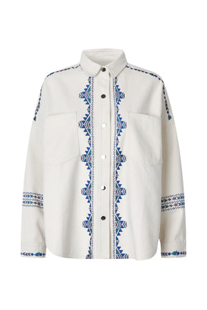 Lollys Laundry VeidaLL Skjorte Shirt Creme