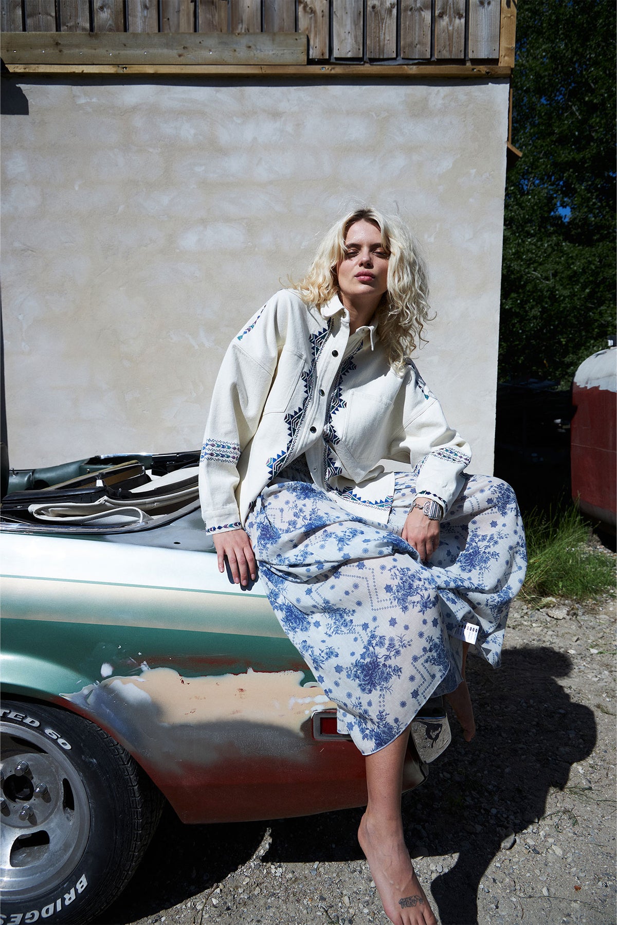 Lollys Laundry VeidaLL Skjorte Shirt Creme