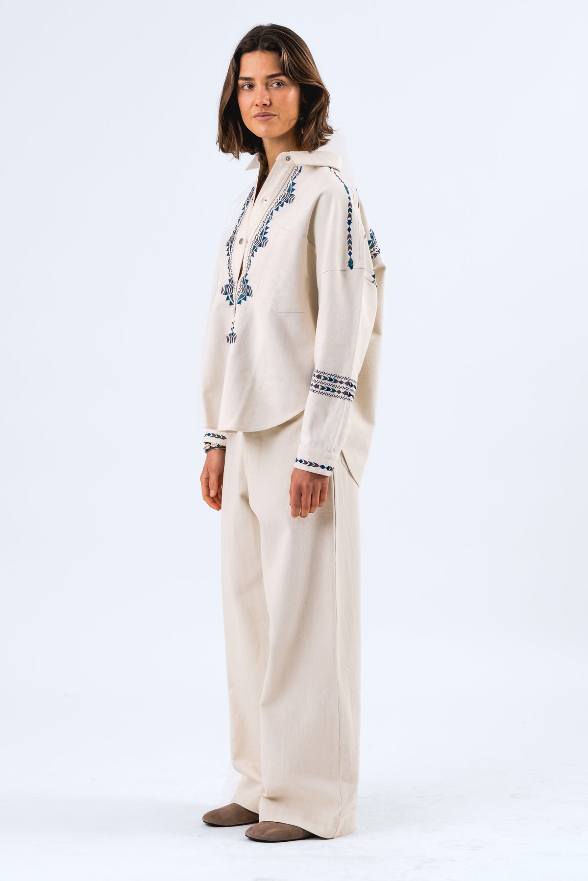 Lollys Laundry VeidaLL Skjorte Shirt Creme