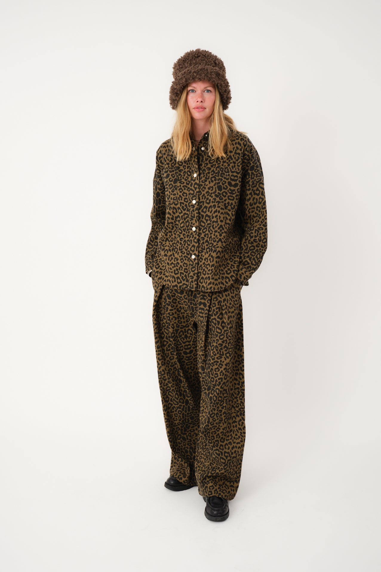 Lollys Laundry VeidaLL Skjorte Shirt 72 Leopard Print