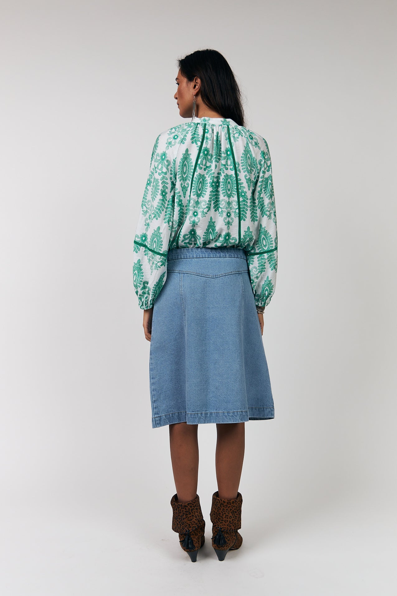 VeroLL Skjorte - Light Green