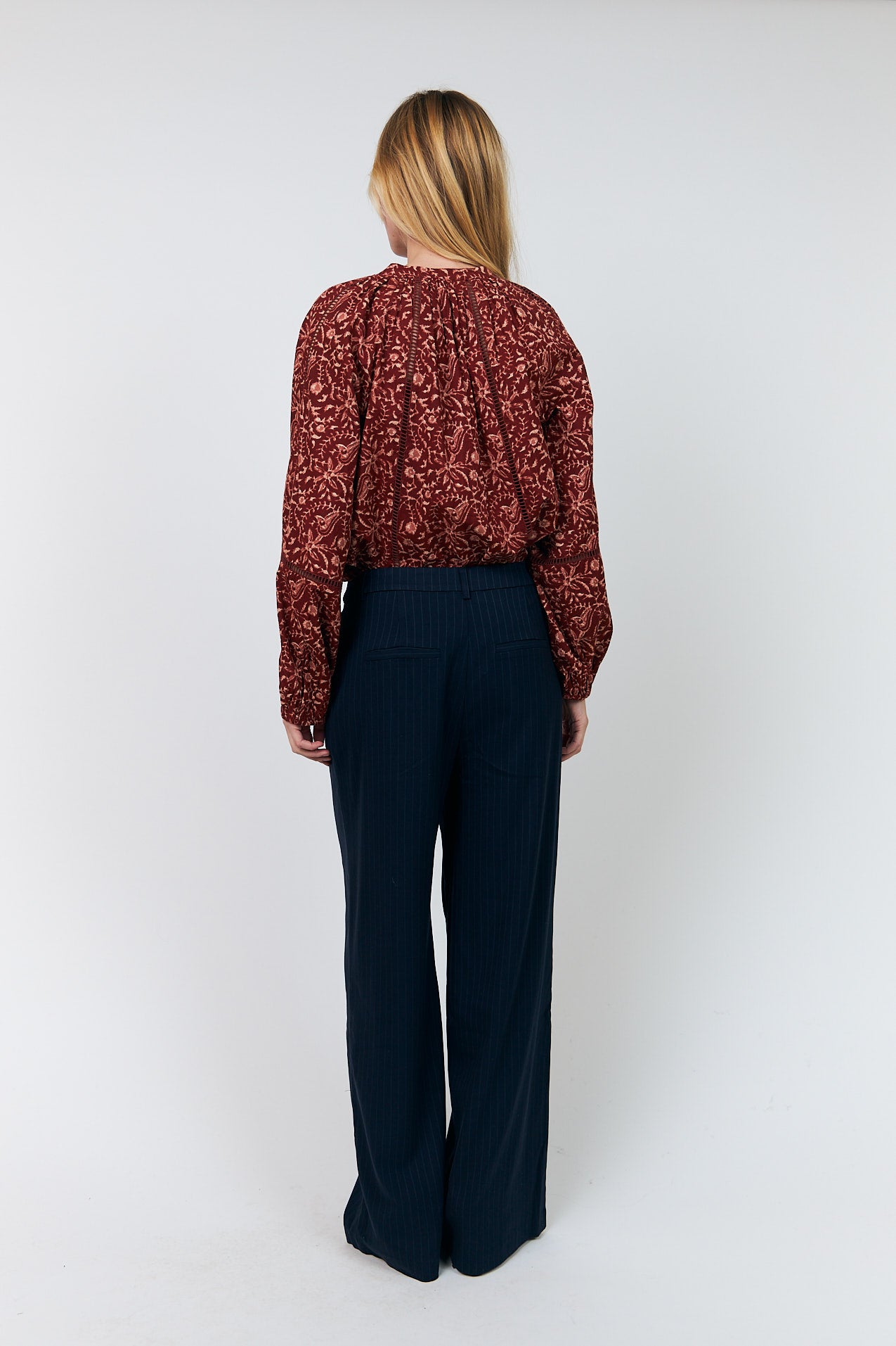 Lollys Laundry VeroLL Skjorte Shirt Rustbrun