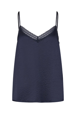 Lollys Laundry VianeLL Top Top Mørkeblå