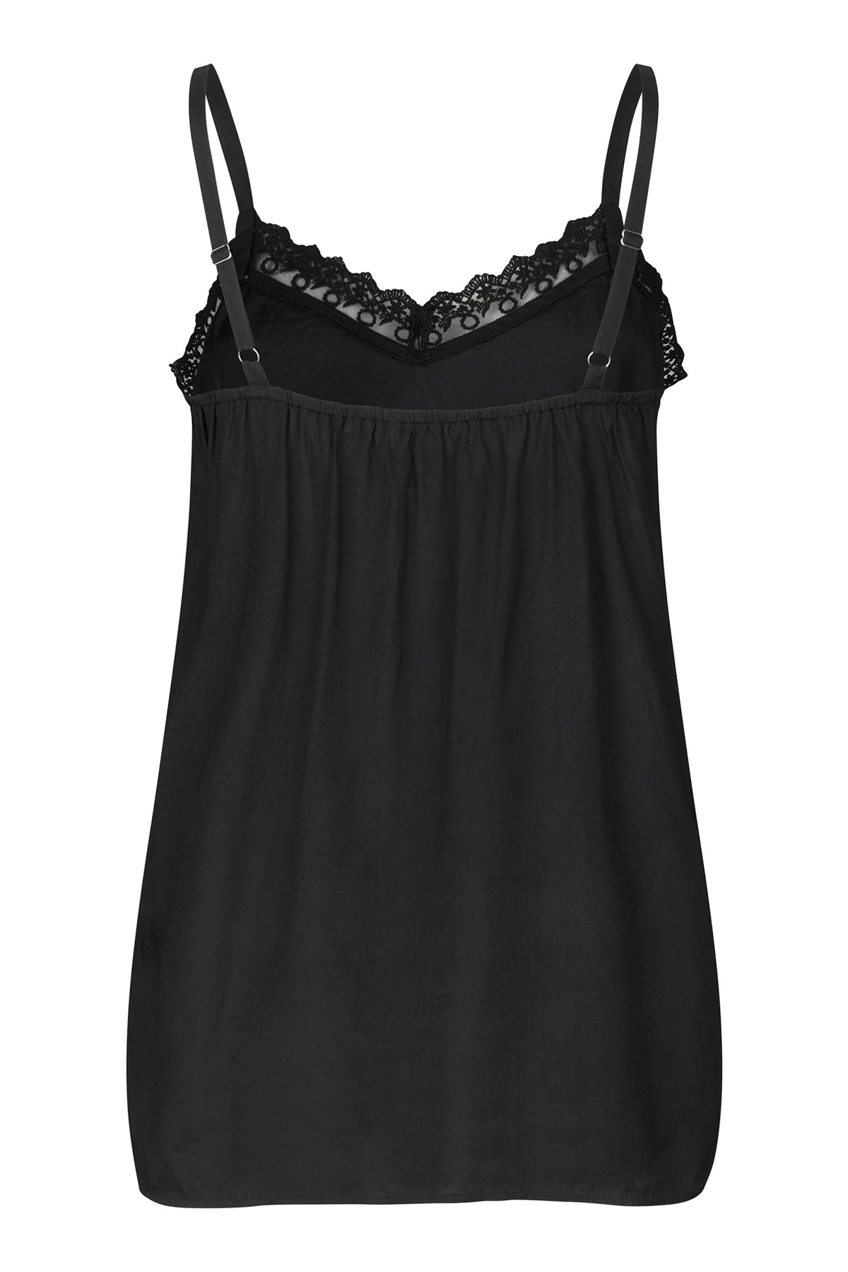 VianeLL Top SL - Sort