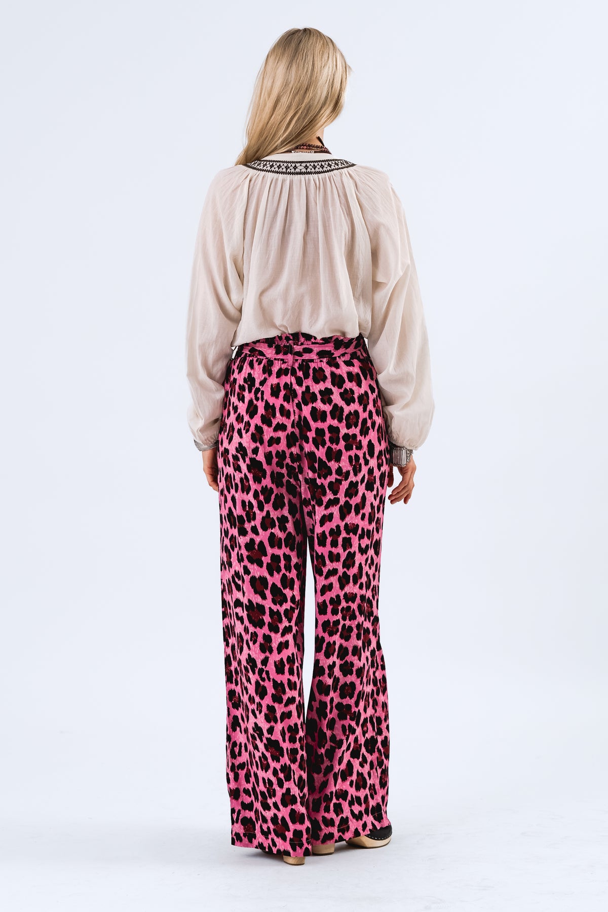Lollys Laundry VickyLL Bukser Pants Neon pink