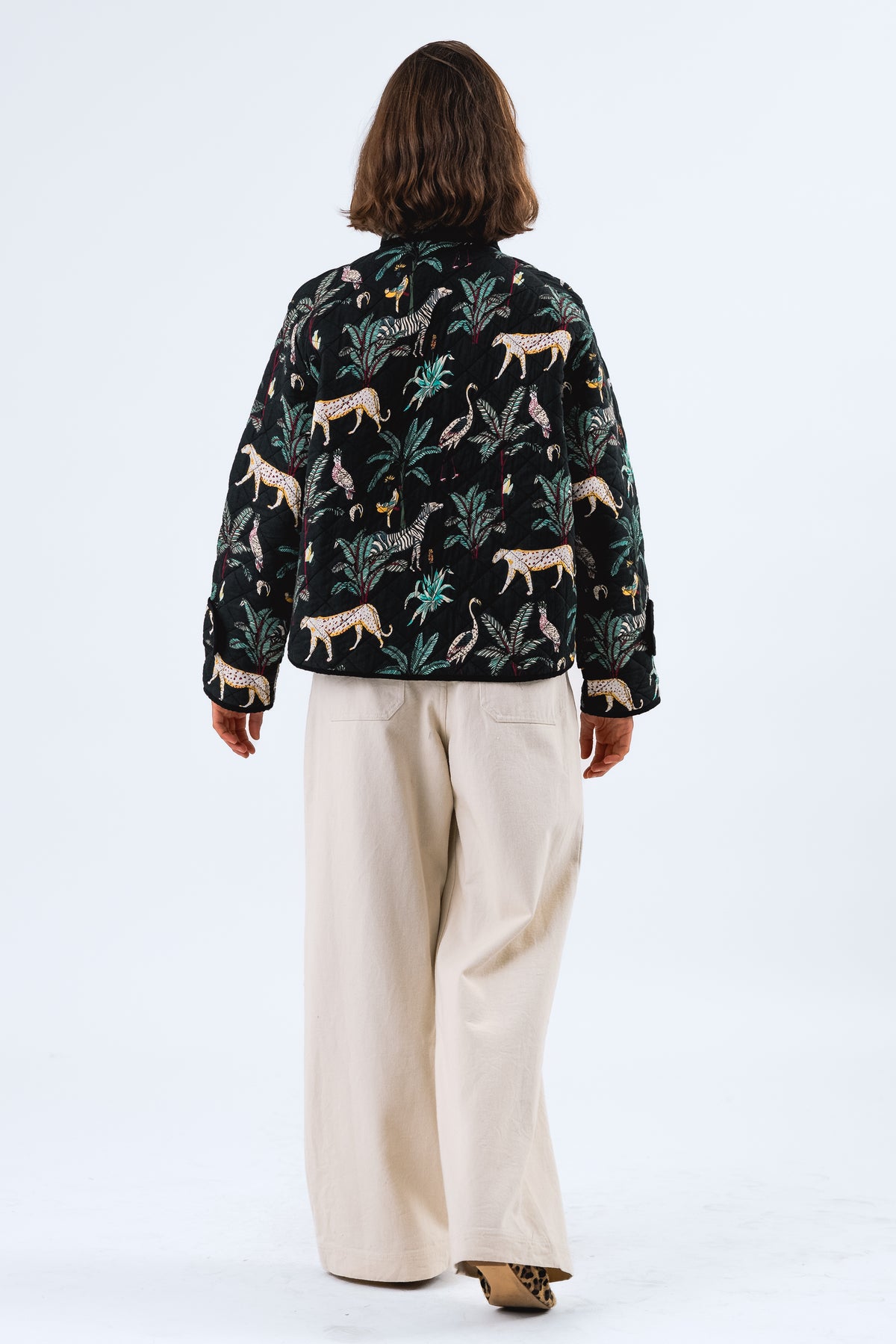 Lollys Laundry ViolaLL Quilted Jakke Jacket Vasket sort