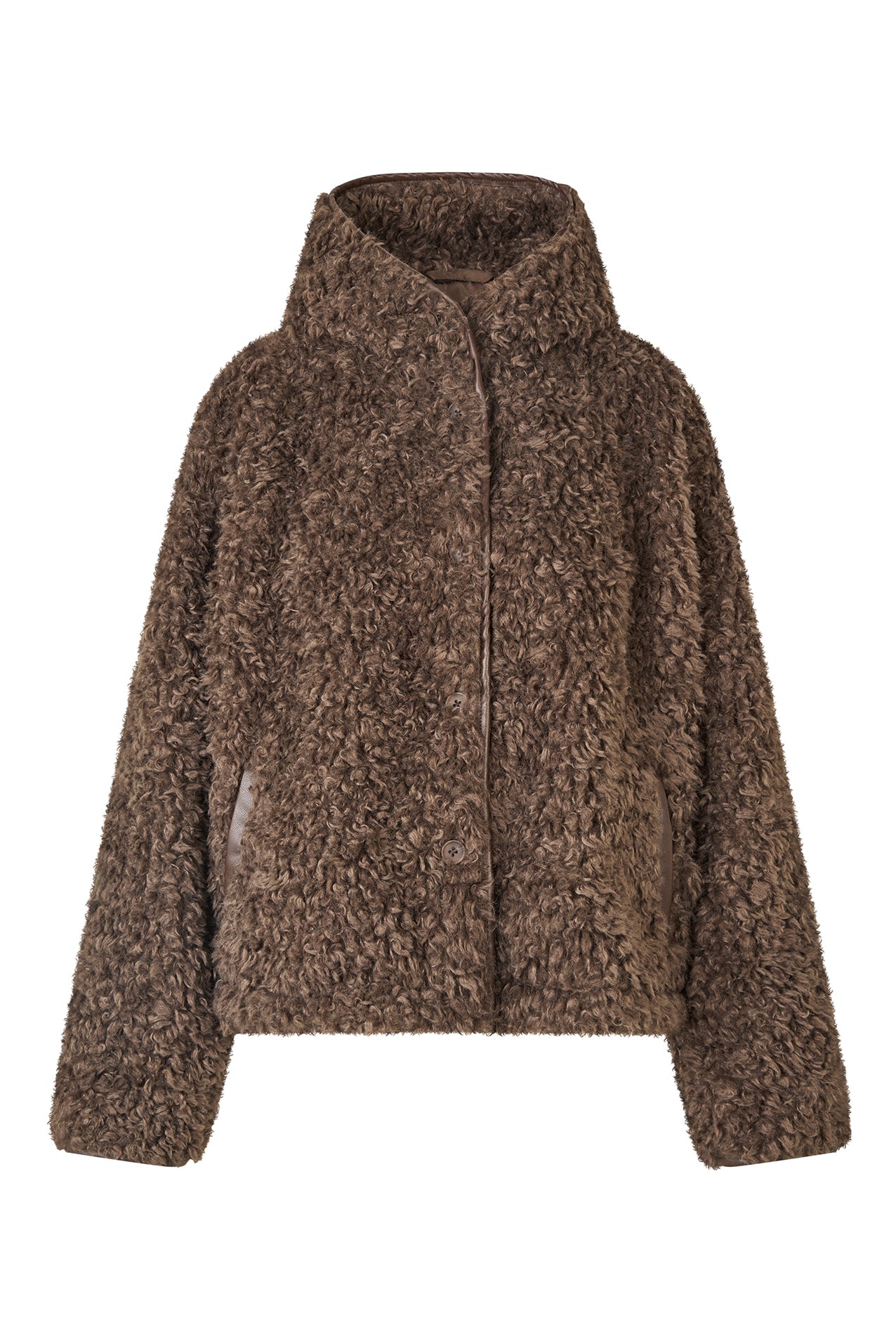 Lollys Laundry WanLL Jakke Outerwear 87 Dark Mokka