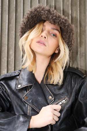 Lollys Laundry WillowLL Bøllehat Hat 87 Dark Mokka