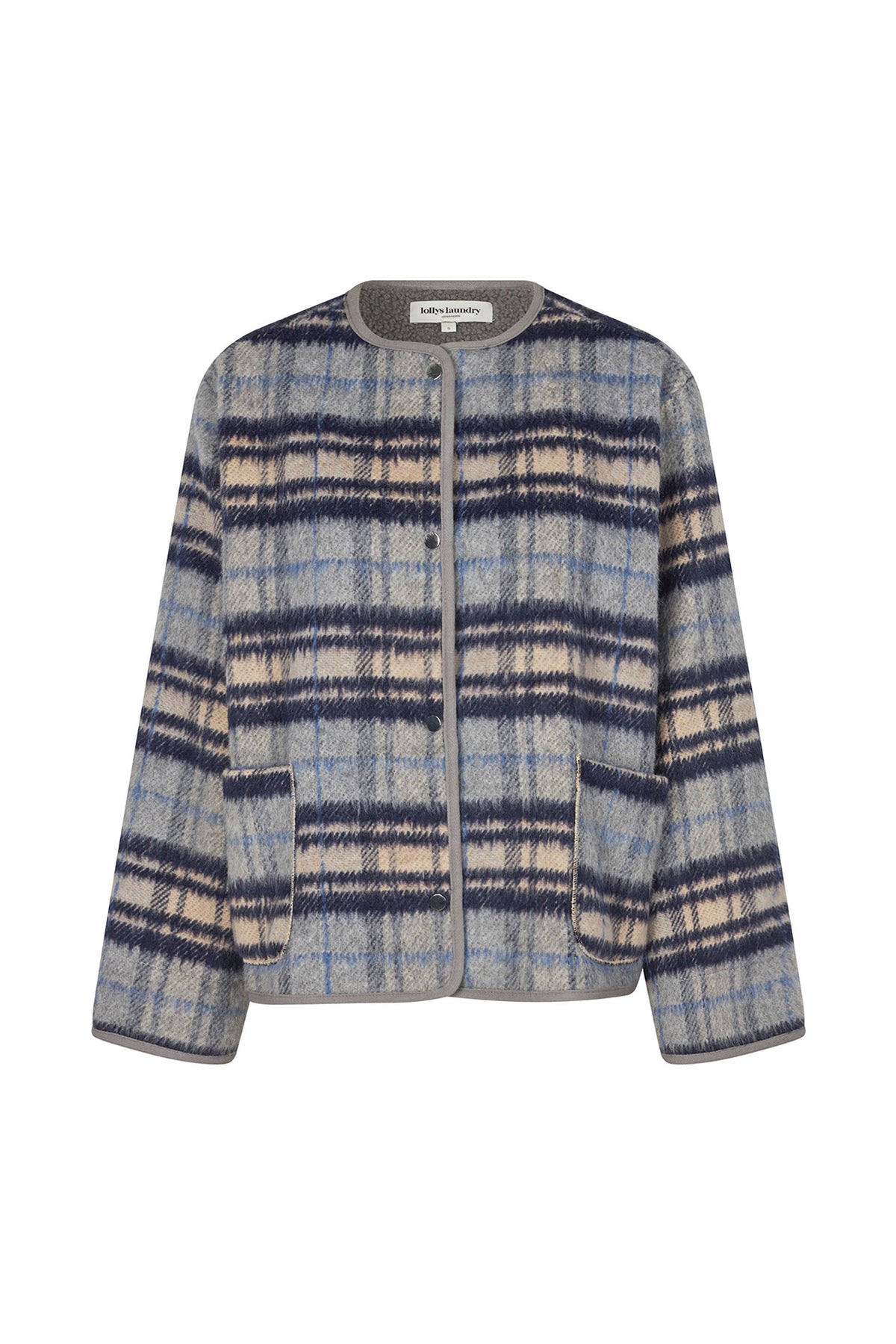 Lollys Laundry YarraLL Coat LS Outerwear Mørkegrå