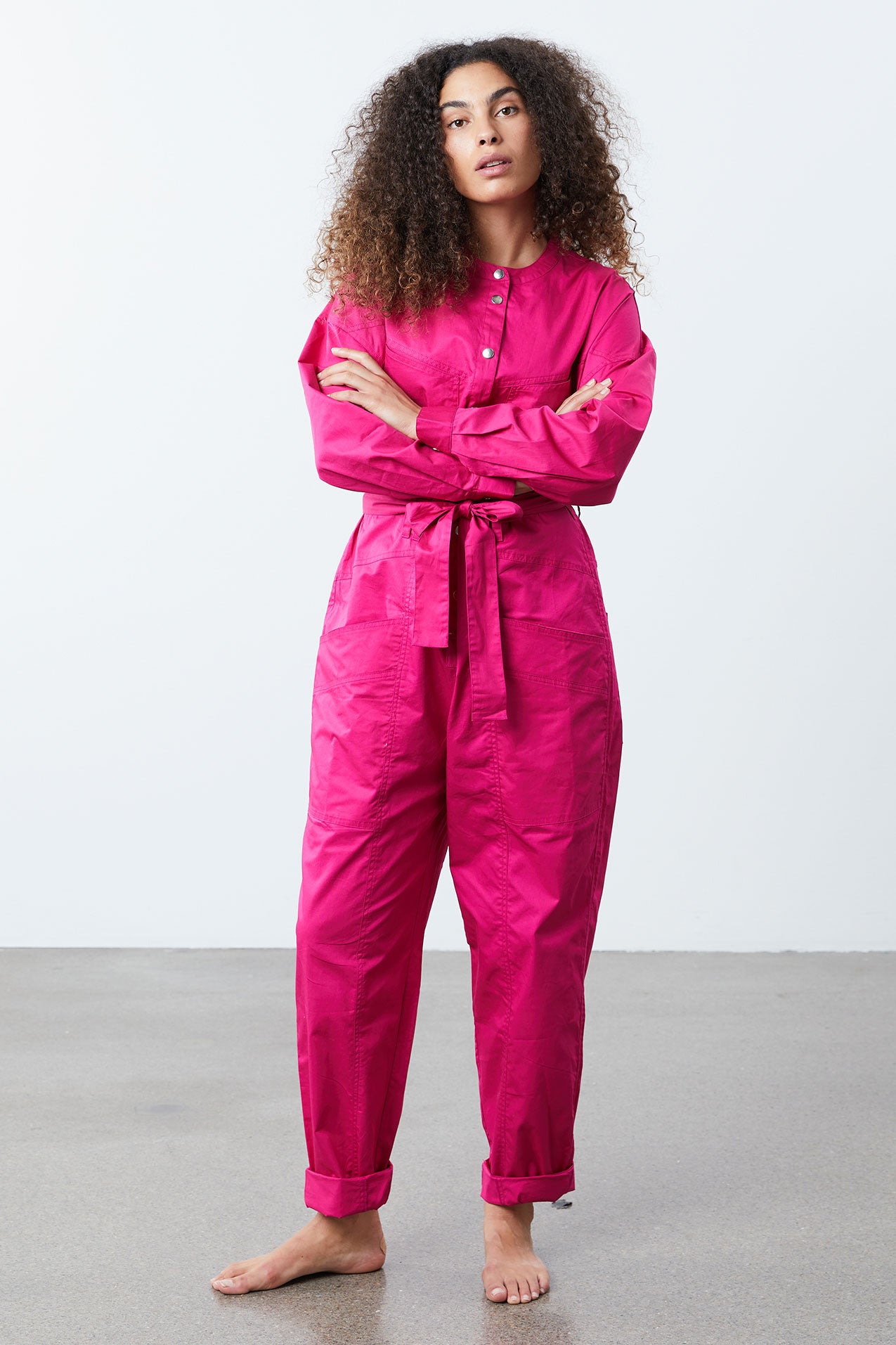 Lollys Laundry Yuko Jumpsuit Pants 98 Neon Pink