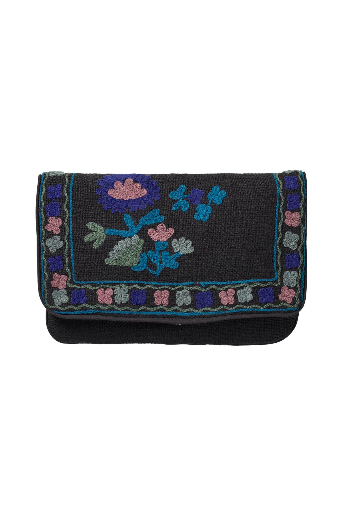 Lollys Laundry ZellaLL Clutch Taske Bag Vasket sort