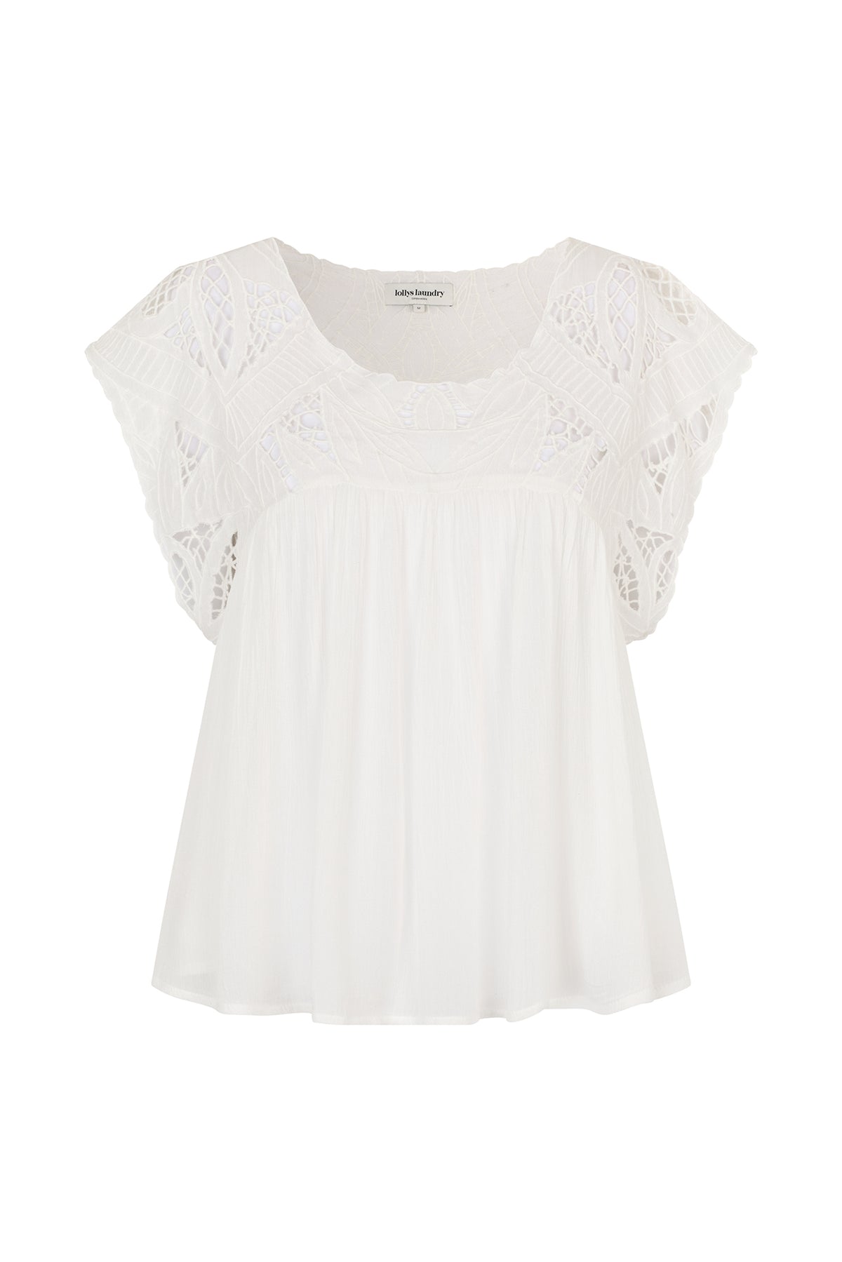 Lollys Laundry ZoeyLL Bluse Top Creme