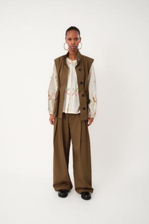 Lollys Laundry ZolaLL Bukse Pants 49 Dusty Green