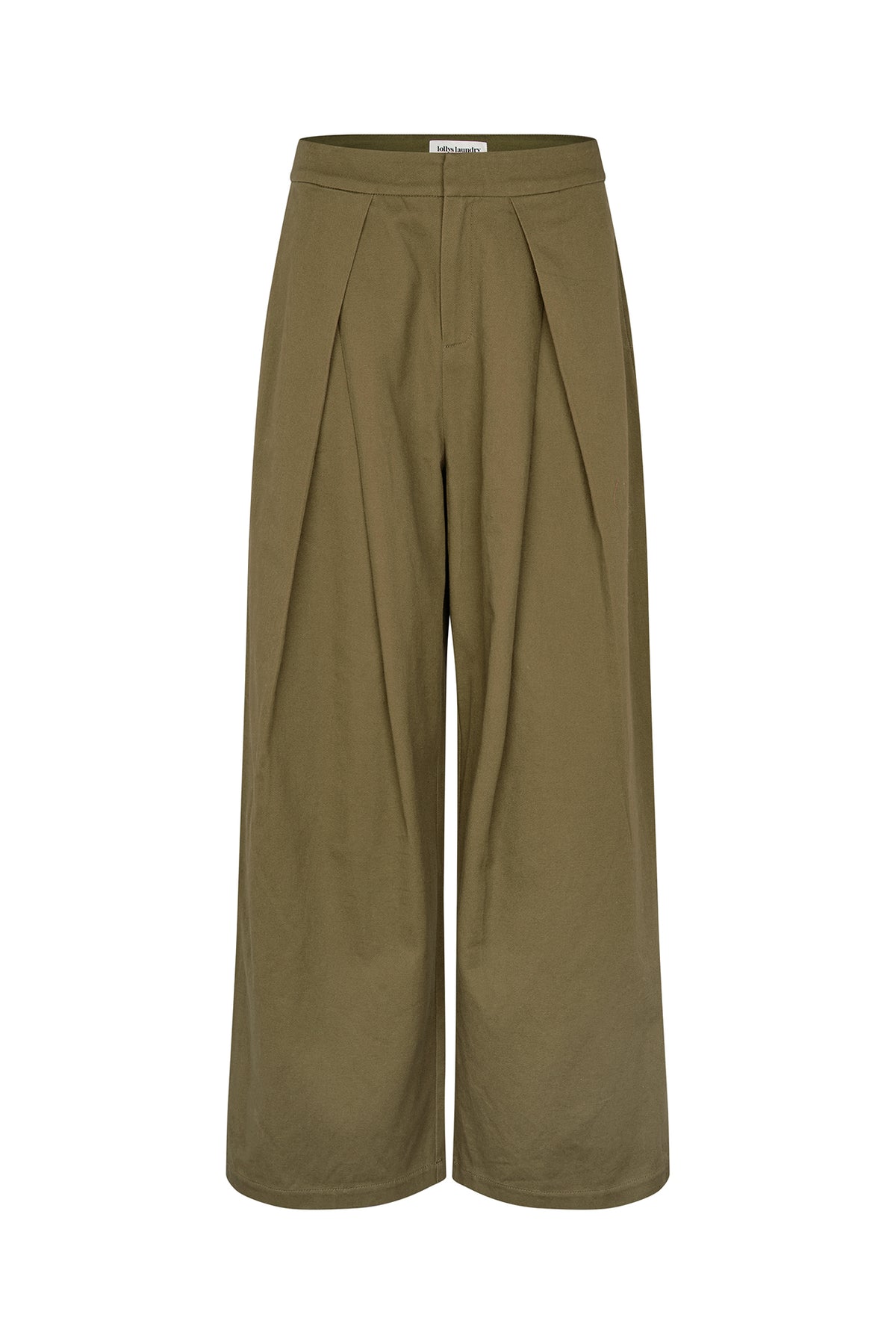 Lollys Laundry ZolaLL Bukse Pants Støvet grøn