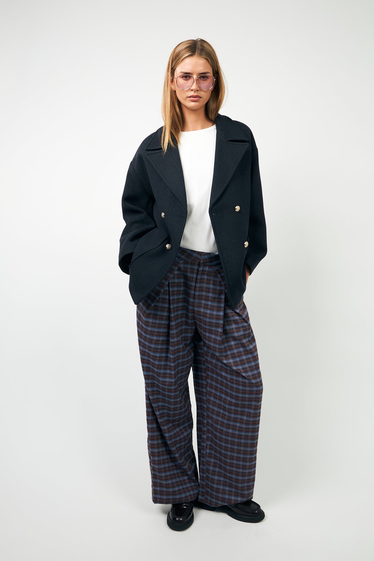 Lollys Laundry ZolaLL Bukser Pants 34 Mauve