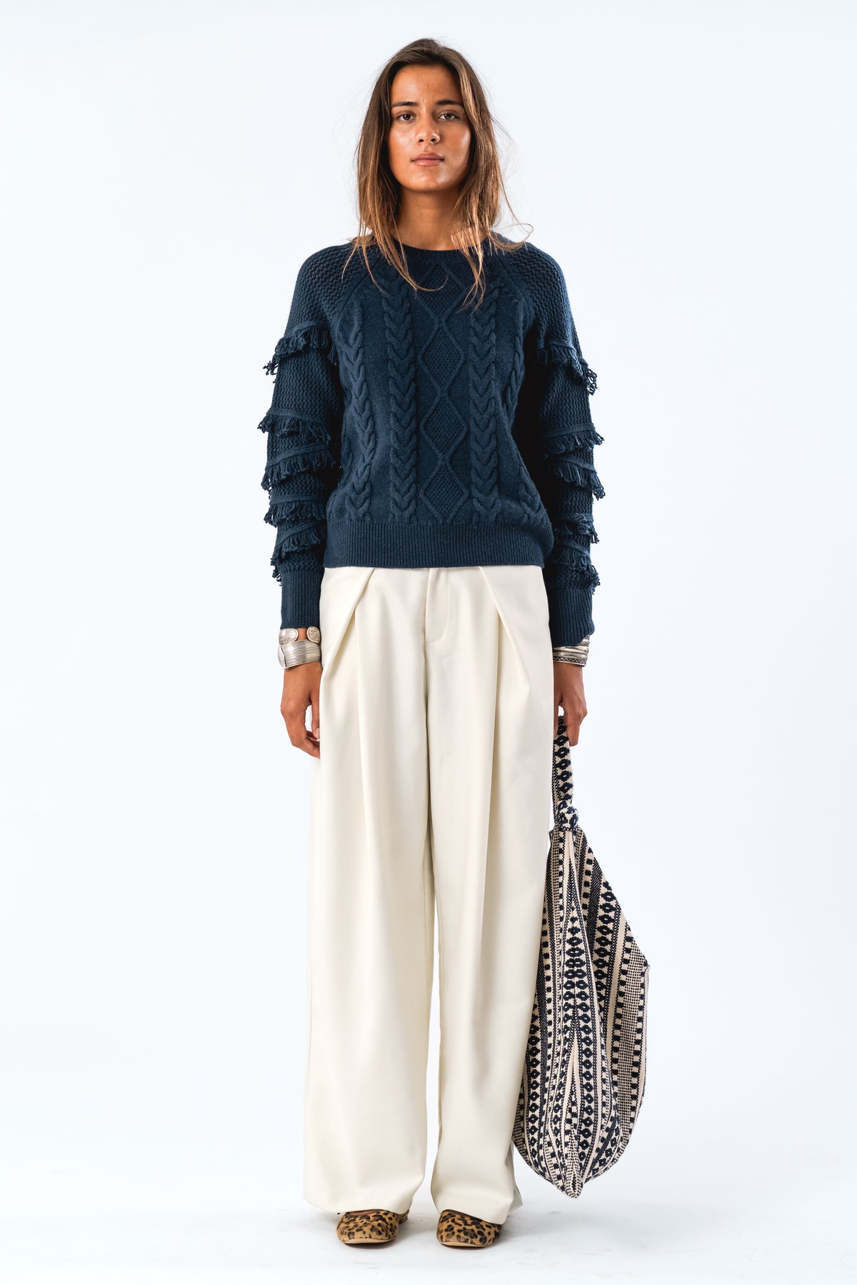 Lollys Laundry ZolaLL Pants Pants Creme