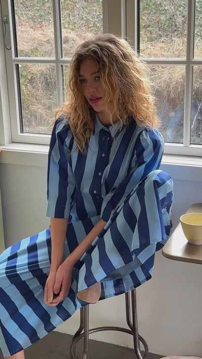 Lollys Laundry BonoLL Skjorte Shirt Blå