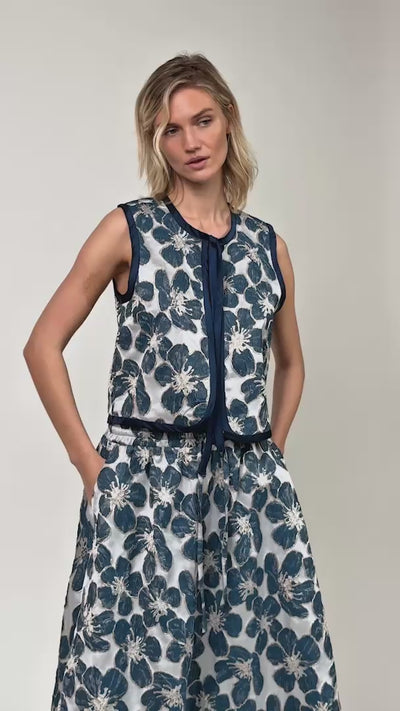 Lollys Laundry LivLL Vest Vest Blå