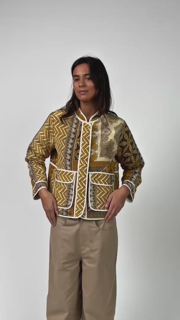 Lollys Laundry SimonLL Jakke Jacket 64 64 Graphic Print