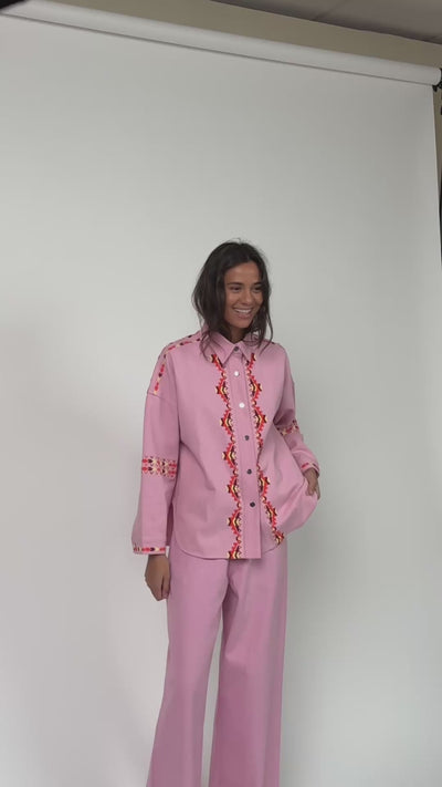 Lollys Laundry VeidaLL Skjorte Shirt Pink