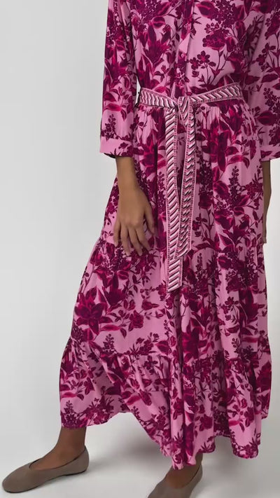 Lollys Laundry NeeLL Maxi Kjole Dress Pink