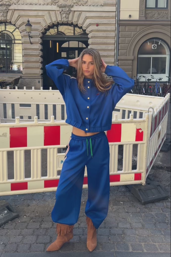 Lollys Laundry BrooklynnLL Track Jakke Jacket Blå