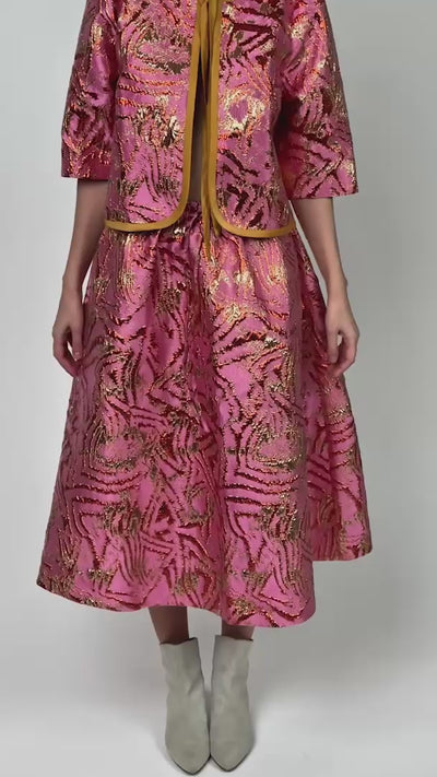 Lollys Laundry TrineLL kort Jakke Jacket 51 Pink