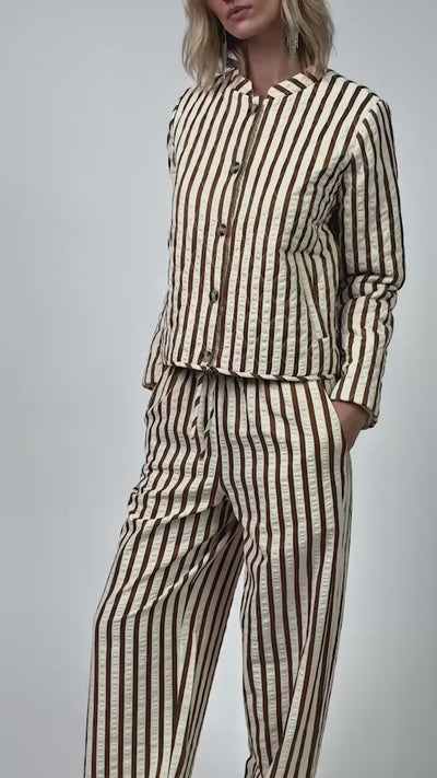 Lollys Laundry EmiliaLL Jakke Jacket 87 Dark Mokka