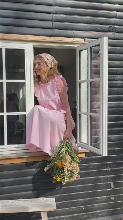 Lollys Laundry HarrietLL Maxi Kjole Dress Lyserød