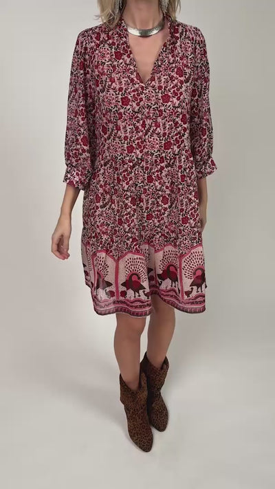 Lollys Laundry SabineLL kort Kjole Dress 30 Red