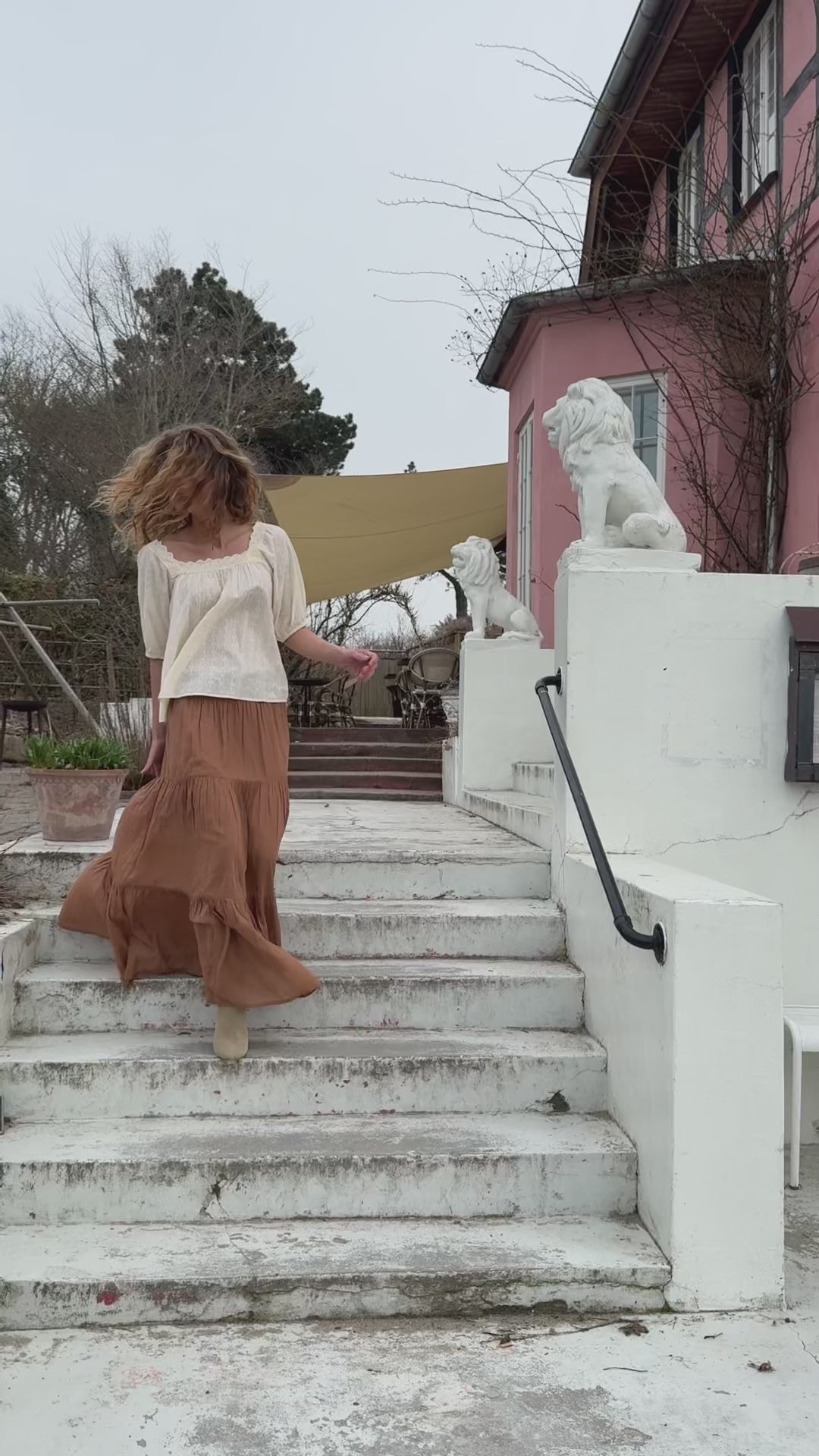 Lollys Laundry SashaLL Bluse Blouse Creme