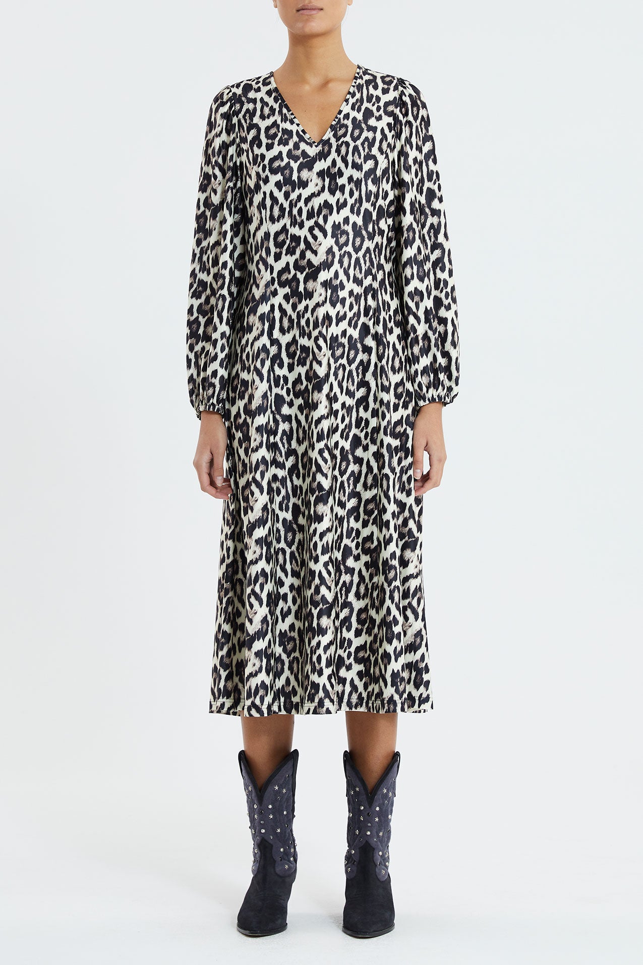 Lollys Laundry Lake Dress Dress 72 Leopard Print
